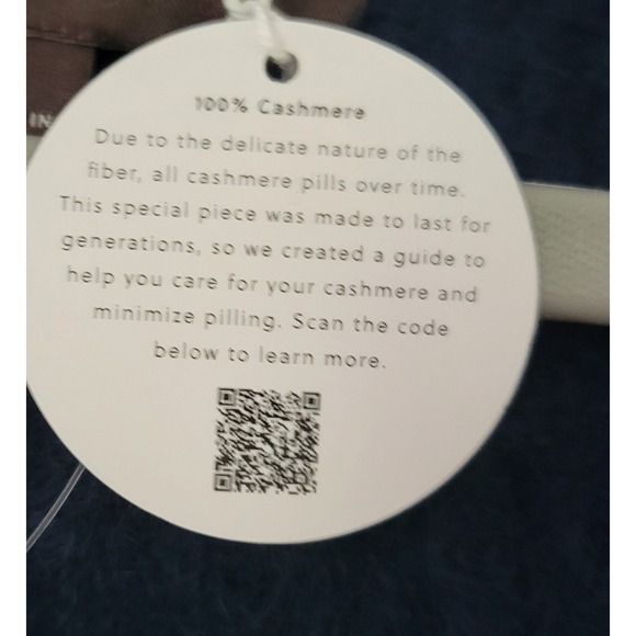 J.Crew 100% Cashmere Full-Zip Sweater-Hoodie Women's Size XXS  Black NWOT - Picture 8 of 8